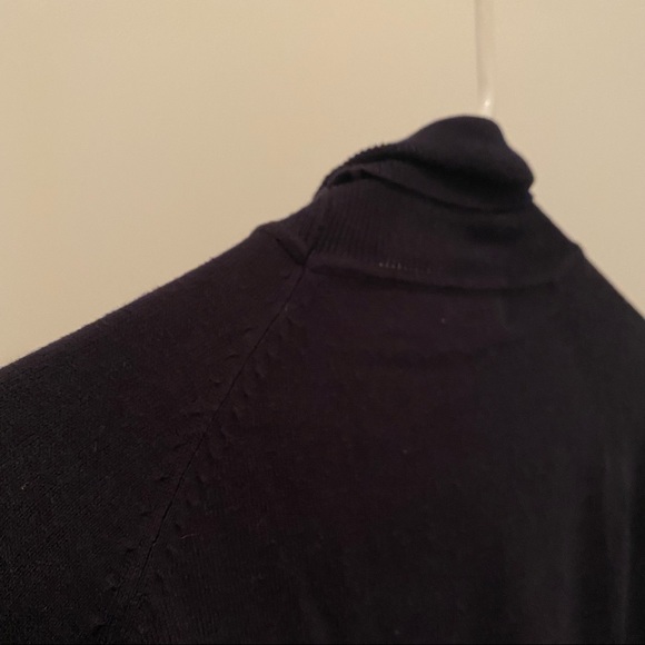 ZARA TURTLENECK DARK BLUE ( M ) - Picture 3 of 4